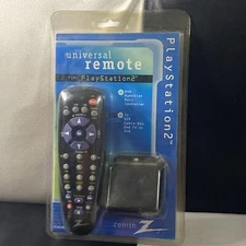 Zenith Play Station 2 Universal Remote Control - Old Stock - New In Package
