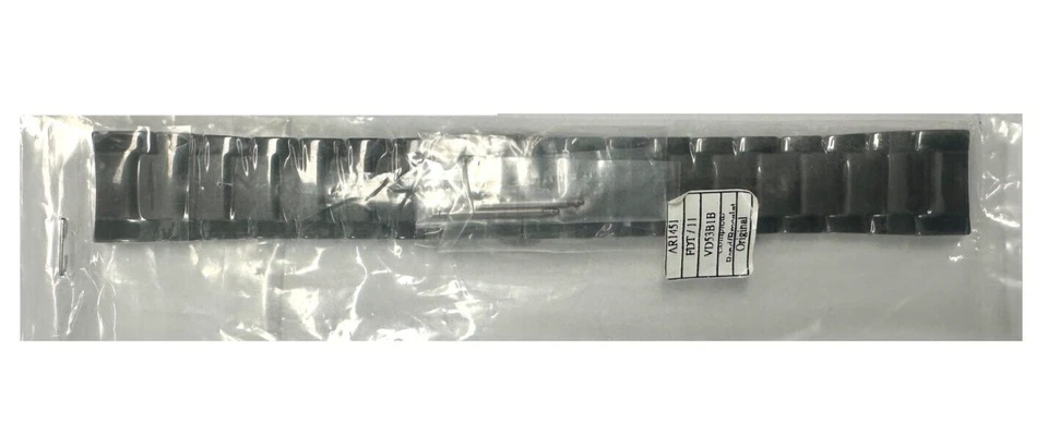 Correa de reloj EMPORIO ARMANI AR1451 cerámica negra cierre de 24 mm hebilla genuina Foto 2 de 3