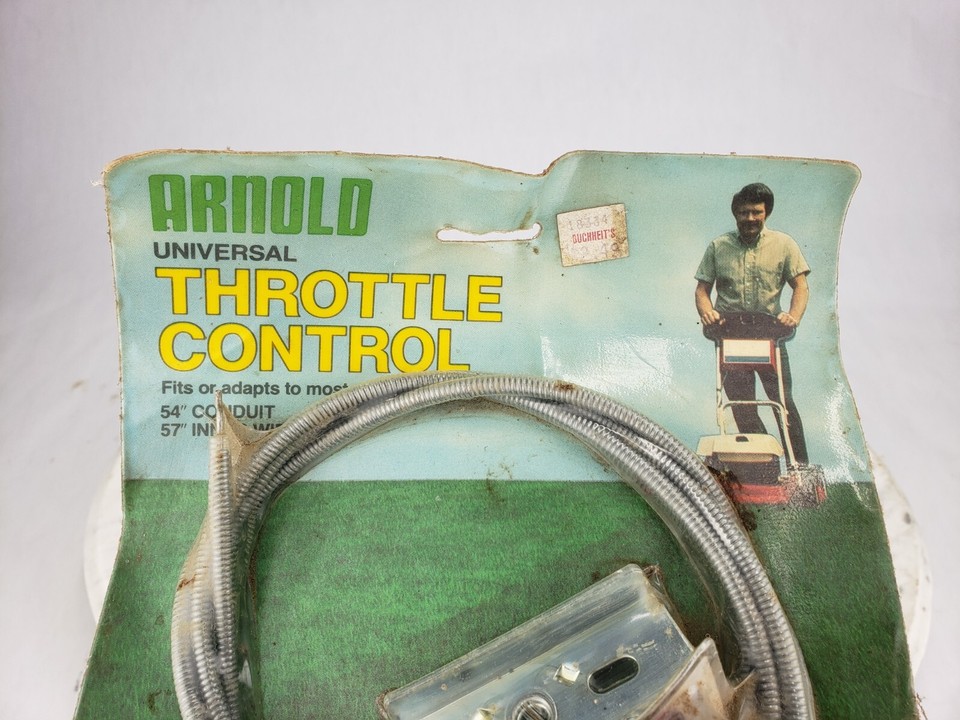 Vintage Arnold Universal Throttle Control Cable Lever Controls