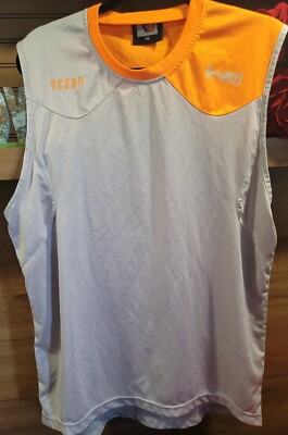 Racing Development Team 303 Speed Team Tank Top XL X-Large Orange Gray