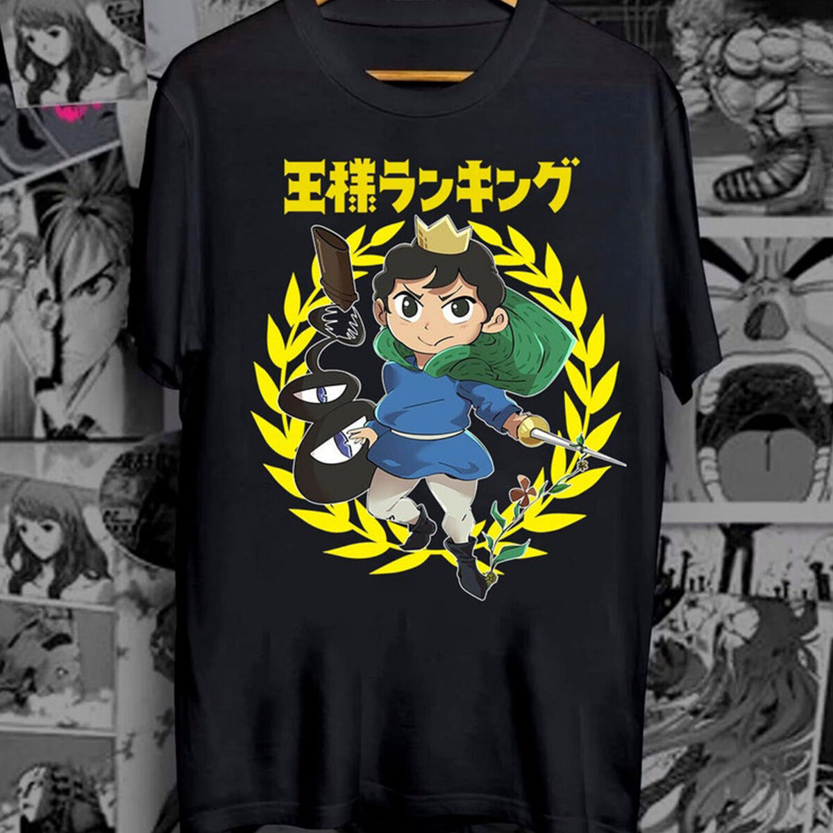 Ranking Of Kings New Shirt,Ousama Ranking,Bojji,Kage,Apeas,Hiling,Anime2022