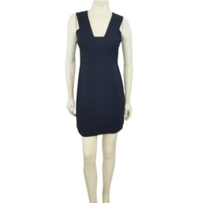 A.L.C. Little Black Mini Dress 6 Sleeveless Empire Waist | eBay