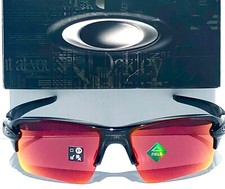 NEW Oakley FLAK 2.0 Black PRIZM Field Baseball Golf XL Sunglass 9188-91