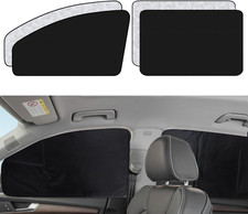 Car Window Shades - 4 Pack Car Window Covers 99 UV Protection Magnetic Fordable