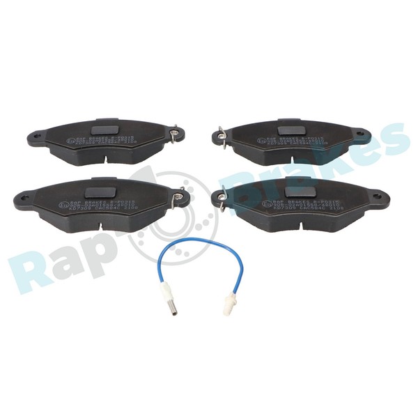 Bremsbelagsatz Scheibenbremse RAP Brakes R-P0315 FüR Renault Kangoo FC0 KC0 FC01-image