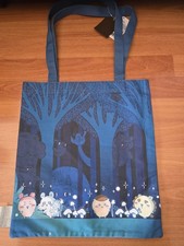 Japan Chiikawa Park Exclusive Limited Edition Printed Tote Bag- Night Forest