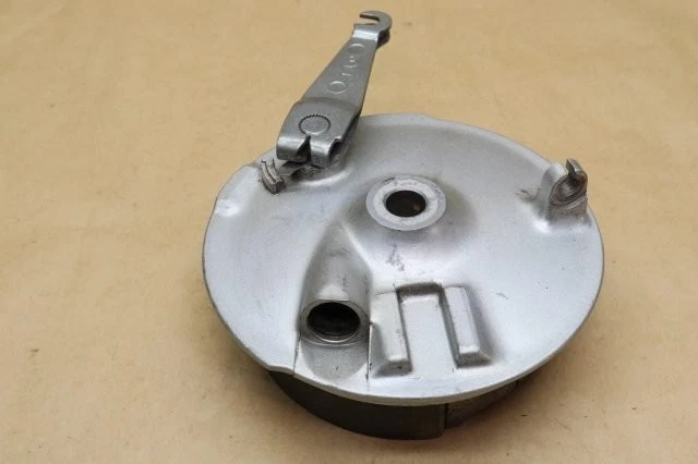 Conjunto de tambor de freno delantero Yamaha Trailway TW200 usado de Japón Foto 2 de 4