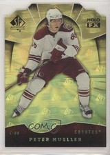 2008-09 SP Authentic Holo FX Die-Cut Peter Mueller #FX72 2d8
