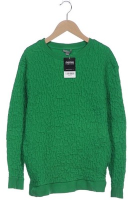 COS Pullover Damen Strickpullover Strick Oberteil Gr. S Baumwolle Grün #m1rk81t