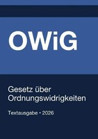 Owig - Gesetz üBer Ordnungswidrigkeiten (Deutschland) 2026 Gesetze24 Deutschland