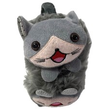 Kids Boys Girls Kitty Earmuff Winter Faux Fur Ear Muff - Gray