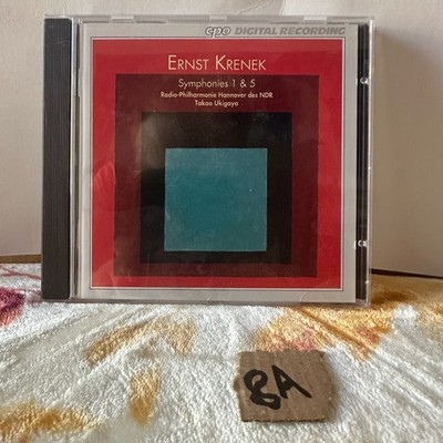 Ernst Krenek   Symphonies 1 & 5 CD 1995 Classical cpo Ukigaya NDR