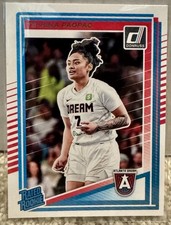 2025 Panini WNBA Donruss Rated Rookie Te-Hina Paopao #91 Atlanta Dream RC