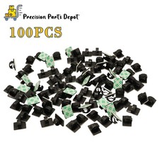 100Pcs Cable Clips Self-Adhesive Cord Wire Holder Management Organizer Clamp US