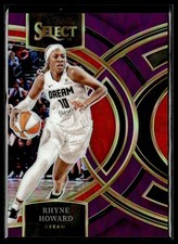 2024 Panini Select WNBA 140 Rhyne Howard Atlanta Dream Purple Prizm 059/149