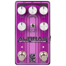 SolidGoldFX Aurras Optical Vibraphase Phaser/Uni-Vibe Effects Pedal