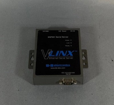 B&B Electronics Vlinx ESP901 Ethernet to Serial Device Server