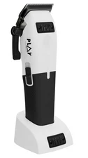 Play Barber Hair Clippers for Men 7500 RPM with Rubber Grips (White)