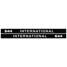 IHC Aufkleber international 644 Logo Emblem Sticker Label lang