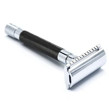 Parker 56R Heavyweight Double Edge Safety Razor with 5 Graphite 