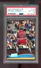 1997-98 Topps Stadium Club #118 Michael Jordan PSA 8 Graded Basketball Card NBA