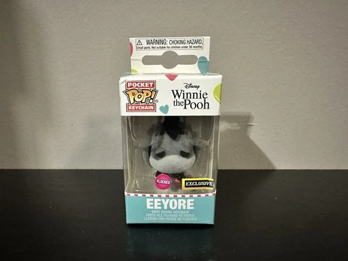 Funko Pop Keychain Eeyore Disney Winnie The Pooh Flocked Exclusive