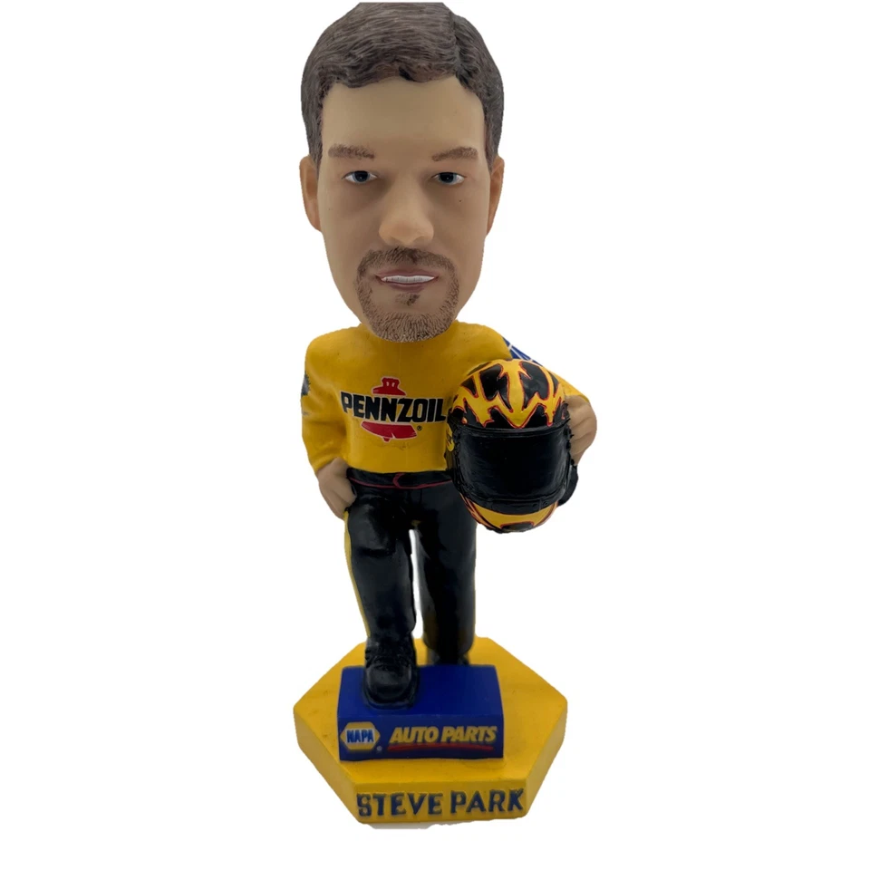 Muñeca Steve Park Bobblehead NAPA Racing Pennzoil NASCAR NOS Bobble Head  Foto 2 de 4