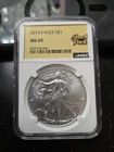 2014 Silver American Eagle MS-69 NGC