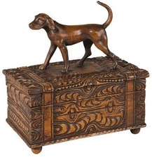 Handcrafted Vintage Style Foxhound Box-Made in USA