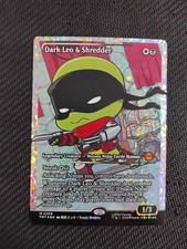 MTG Dark Leo & Shredder - Fracture Foil - Showcase, NM-Mint, English TMNT 