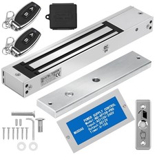 Advanced Access Control System: 600lb Electromagnetic Lock w/ Remote Operation