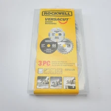 Rockwell VersaCut 3-piece Circular Saw Blade Set 3-3/8" RW9232K