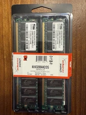 Kingston HyperX 2 GB DIMM 400 MHz DDR Memory (KHX3200AK2/2G)