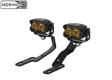 Morimoto 2Banger HXB Flood Yellow A-Pillar Light Kit For 2005-2015 Toyota Tacoma
