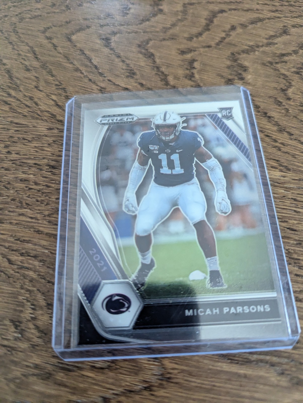 2021 Panini Prizm Draft Picks - Micah Parsons #136 Silver Prizm (RC)