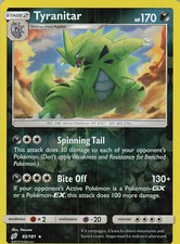Tyranitar Holo Rare SM - Team Up 85/181 LP Reverse Holo Hasuno on eBay