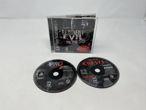 Resident Evil 3 Nemesis PlayStation 1 Ps1- CIB w/Manual Reg Card FREE SHIP