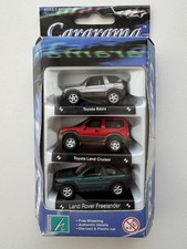 Cararama Cars Set of 3 NEW / BOXED - Toyotas & Land Rover 