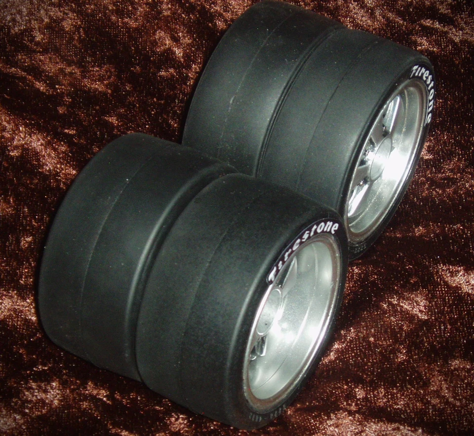 1/10 RC TOURING CAR WHEELS Tamiya TT02/Fuchs/Porsche 911 RSR*4 TEC/V100/body/HPI - Image 4 of 4