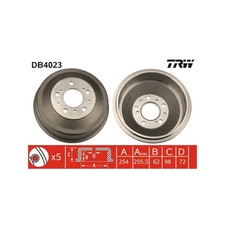 Tambour de frein Alfa Romeo ALFA 6