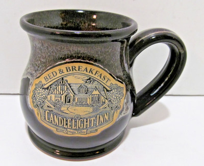Deneen Pottery Bed & Breakfast Candlelight Inn Napa Valley, CA. Coffee Cup Mug