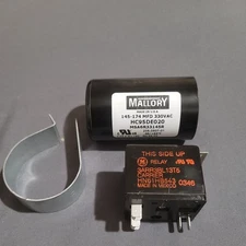 New OEM Carrier Bryant HN61HB543 3ARR3BL13T5 Relay W/ MALLORY 145-174 MFD 330 