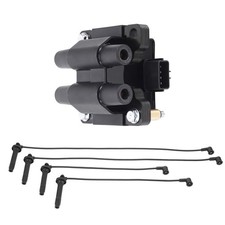 Ignition Coil And Spark Plug Wire Kit For 2006-2009 Subaru Outback 2.5l Uf538