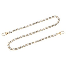 32" Purse Chain Strap with Buckles for Shoulder Silver  Gold 