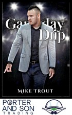 Mike Trout Gameday Drip 2025 Topps #GD-4 Los Angeles Angels Baseball Card