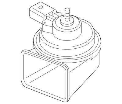 Genuine Volkswagen Low Note Horn 5Q0-951-221-P