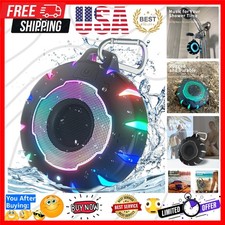 Waterproof Shower Bluetooth Speaker, Durable  Portable with Clear Sound, Ide...