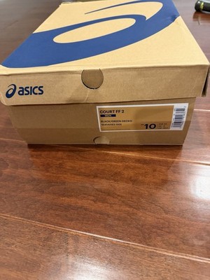 ASICS Court FF 2 Black Green Gecko