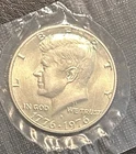 1976 S 50c BU 40% Silver Kennedy Half Dollar In Mint Cellophane