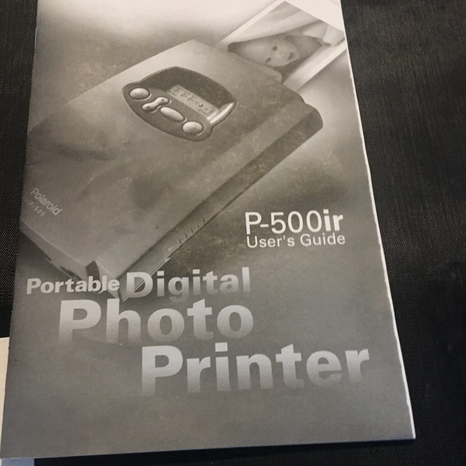 Portable Digital Photo Printer by Polaroid P-500ir NIB Box is Open - Image 4 of 4